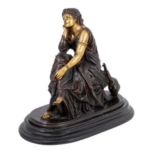 Pierre Schoenewerk "Erato" Patinated Bronze