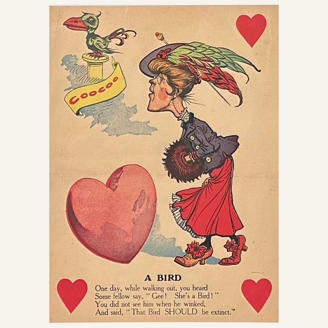 Vinegar Valentines or Victorian insult cards were popular during the mid 19th Century. They became a sanctioned way to...