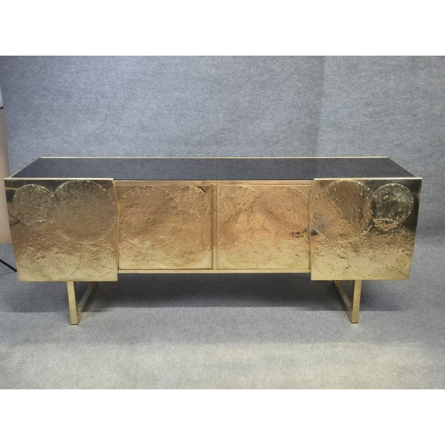 Gold Brass Sideboard from Justfurnituress SRL, 2023 For Sale - Image 8 of 11