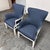 Modern Uttermost Gordonston Accent Armchairs, Pair For Sale - Image 3 of 12