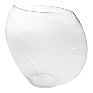 European Handmade Glass Vase, Organic Modern Style, 20th Century