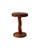 Romy Side Table in Stained Rattan, Resin and Leather by Popus Editions For Sale - Image 6 of 6