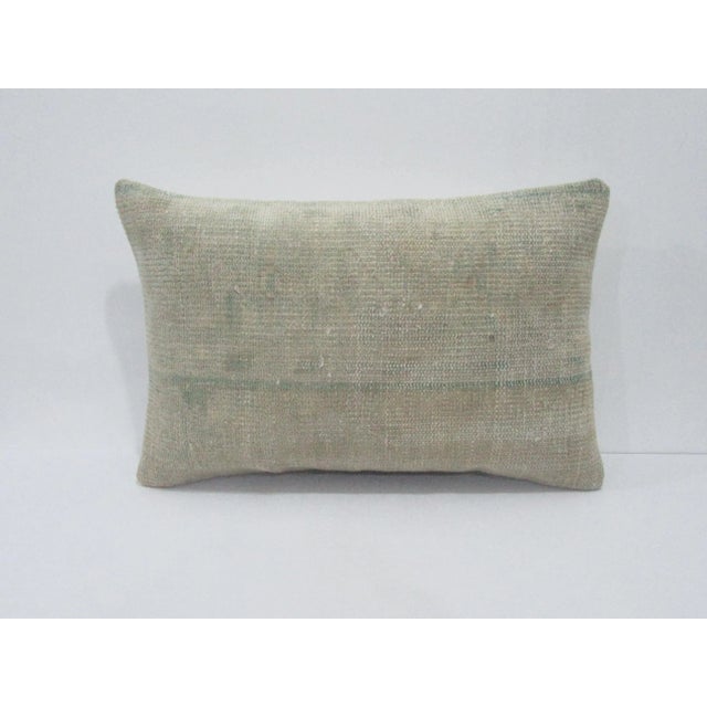 Faded Decorative Turkish Pillow For Sale - Image 4 of 4