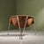Coqueta Chair in Stainless Steel, Wicker and Leather by Pete Sans, Spain, 1980s For Sale - Image 5 of 13