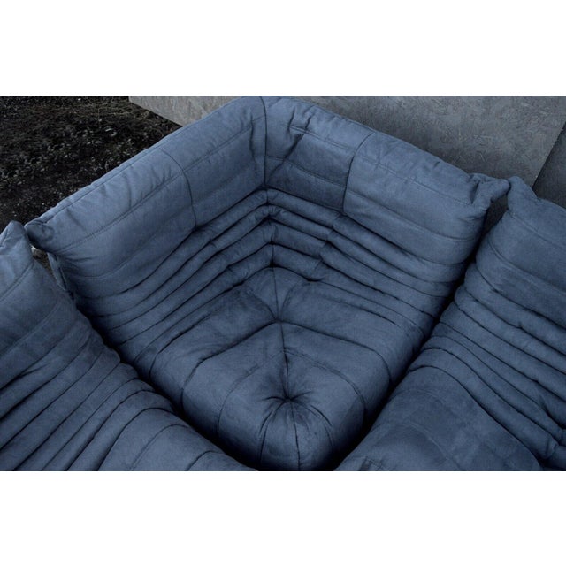 Togo Sofa Set by Michel Ducaroy for Ligne Roset, Set of 5 For Sale - Image 4 of 9