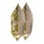 Mid 20th Century Pair of 24'' Ann Gish Majorelle Leaf Pillows For Sale - Image 5 of 8