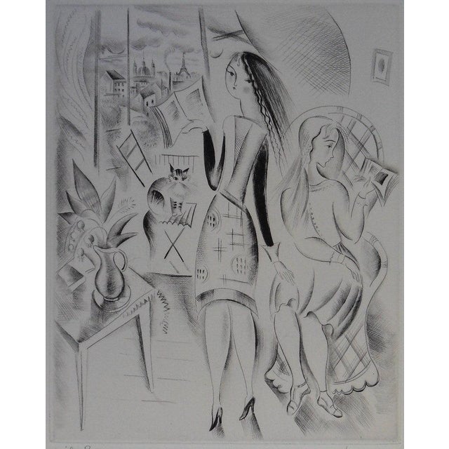 Mily Possoz, Les lectrices, Etching For Sale - Image 8 of 8