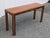 Brown Mid Century Wall Console Walnut Table by Lane For Sale - Image 8 of 14
