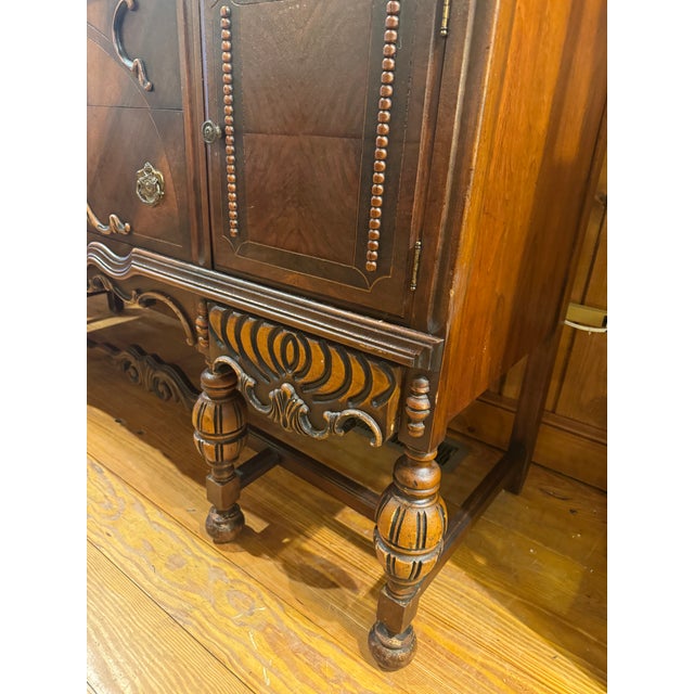 1930's Sideboard by Bassett Furniture Company For Sale - Image 10 of 11