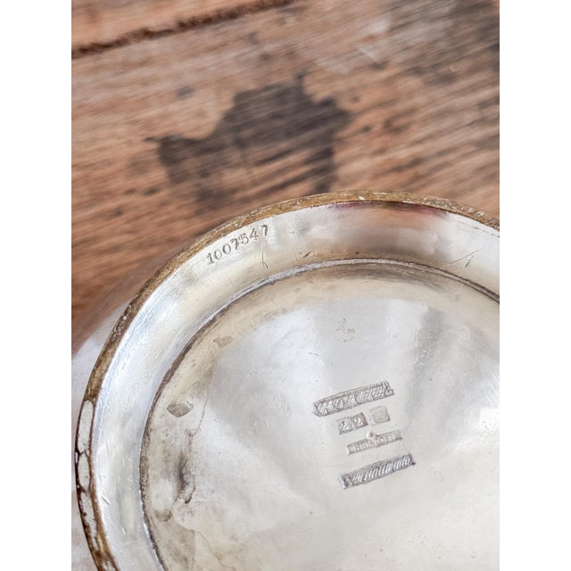 Metal Vintage Christofle Scallop Detail Silverplate Bowls- Set of 2 For Sale - Image 7 of 8