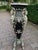 1980 Italian Baroque Black Silver Pedestal For Sale - Image 4 of 13