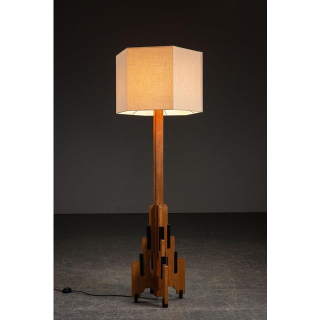 Amsterdam School Standing Lamp by Genneper Molen, 1920s For Sale - Image 11 of 15