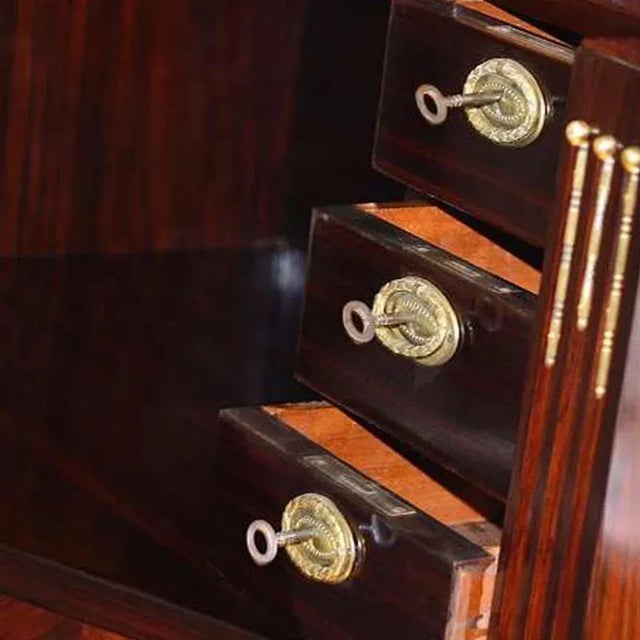 Viennese Art Nouveau Showcase Cabinet For Sale - Image 6 of 7