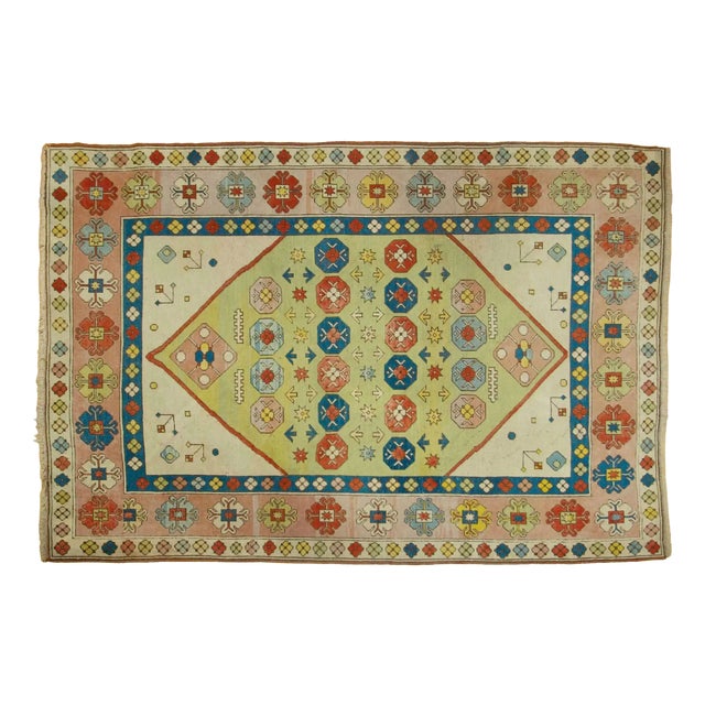 Antique Caucasian Shirvan Rug For Sale