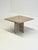 Mid-Century Modern Vintage Square Travertine Coffee Table, 1970s For Sale - Image 3 of 11