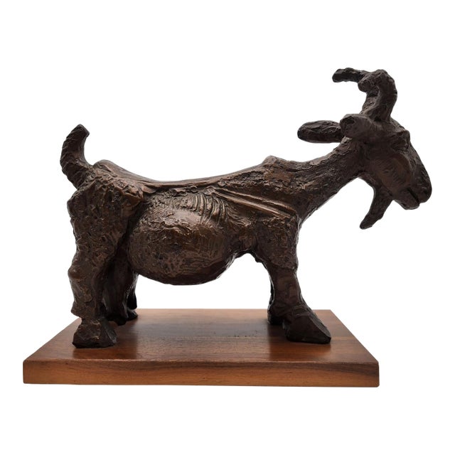 Pablo Picasso "She Goat" Table Sculpture by Austin Production 1960s For Sale