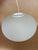 Large opal glass ceiling light. When turned on it gives a particular effect thanks also to the star underneath. The shape...