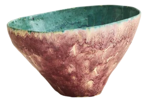 Large Vintage Italian Ceramic Bowl