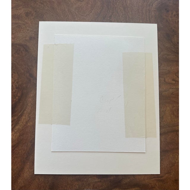 Contemporary “Impressions” Original Mono Print by Nancy Smith For Sale - Image 3 of 3