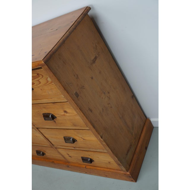 German Pine Apothecary Cabinet, 1930s For Sale - Image 10 of 18