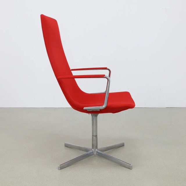 Swivel Lounge Chair in Wool Cativa from Arper, 2000s For Sale - Image 3 of 11