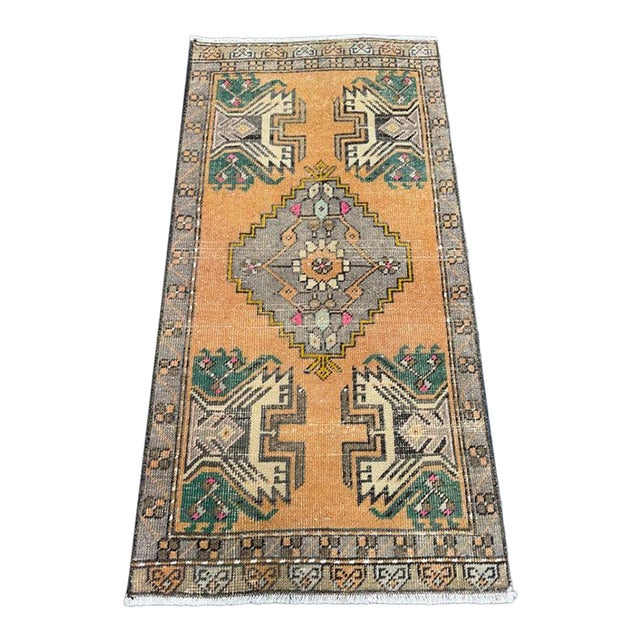 Turkish Yastik Rug 1'9" x 3'4" For Sale
