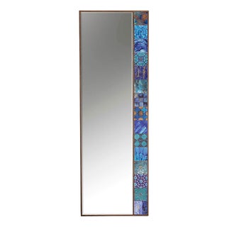 Audra Handmade Natural Stone Dressing Mirror For Sale
