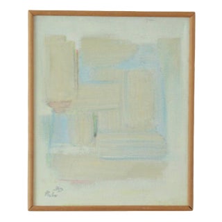 Pabu, Virginia, 1970s, Acrylic on Canvas, Framed For Sale