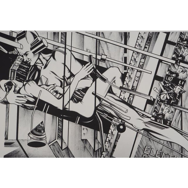 Francisco MELO The Lovers of the Future Original lithograph Signed in pencil On Arches wove paper, 74 x 53 cm (approx. 29...