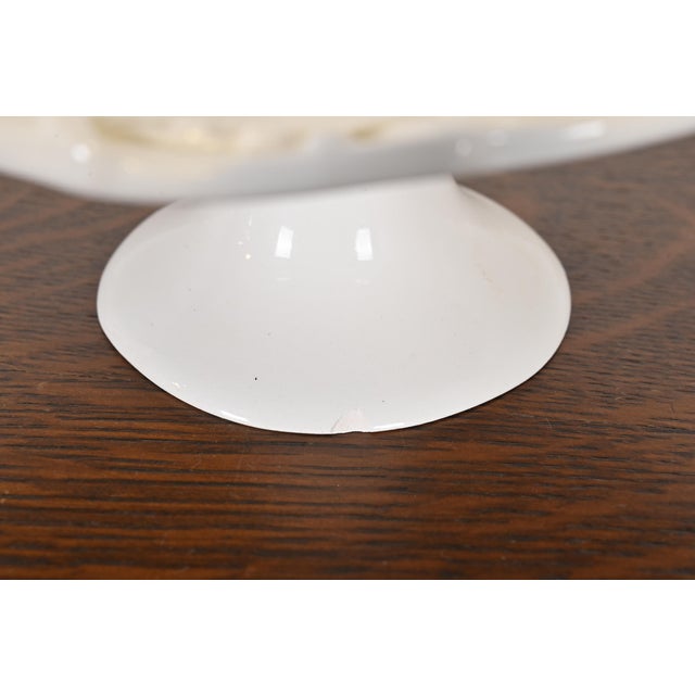 Ceramic Tiffany & Co. Italian Porcelain Pedestal Tazza or Cake Stand For Sale - Image 7 of 10