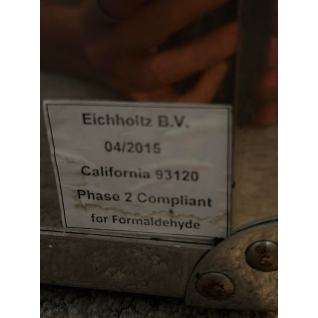 2010s Pair of Eichholtz Aluminum "Catalina" Trunk Nightstands For Sale - Image 5 of 12