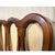 King Size Mid-Century Modern Walnut Headboard With Elegant Arches For Sale - Image 10 of 12