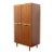 Mid Century Modern Vintage Teak Double Armoire Wardrobe by Stonehill Danish Style For Sale