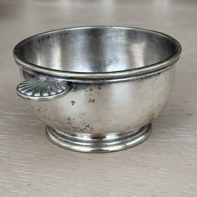 1920s Silver Plate Bowl Trinkets- Antique Continental Leland Hotel For Sale In Columbus - Image 6 of 8