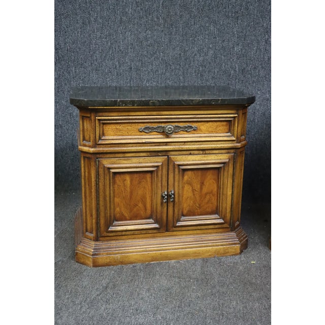 Traditional Fruitwood Late 20th Century End Tables For Sale - Image 3 of 7
