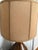 Art Deco Mid Century Modern Style Slender Brown Table Lamp For Sale - Image 3 of 8