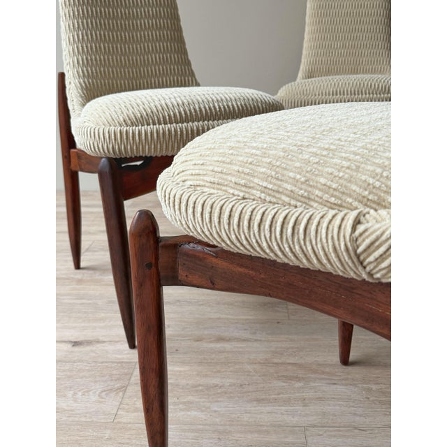 1960s Italian Mid-Century Dining Chairs - A Set of 4 For Sale - Image 5 of 12