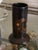 Antique English Papier-Maché Chinoiserie Spill Vase / Brush Holder in Black and Gold For Sale - Image 16 of 18