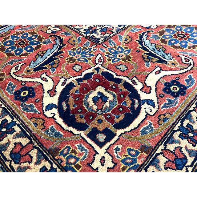 Persian Fine Antique Persian Tabriz Rug 12’1” X 18’1” For Sale - Image 3 of 11