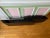 1980 Black Lacquer Floating Console Table. This console table is custom made by the original owner. You can mount the...