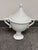 Bassett Furniture Imax Large White Ceramic Lidded Urn For Sale - Image 12 of 12