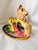 Vintage Mid-Century Modern, 1950s Italian Majolica Griffin Chambersticks, Hand-Painted Ceramic Pair For Sale - Image 11 of 16