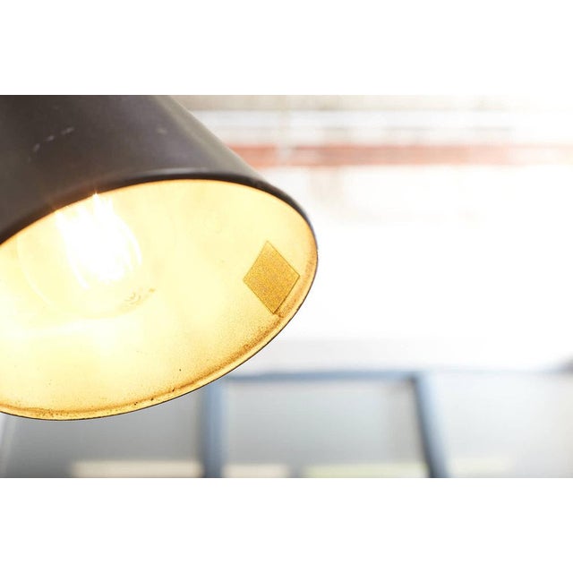 Floor Lamp with Black Die-Cast Aluminum Base from Bag Turgi, 1930s For Sale - Image 10 of 14