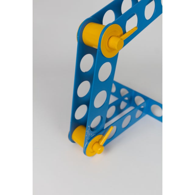 Adjustable Meccano Table Lamp by Lisola Che Non Cè, Italy, 1970s For Sale - Image 4 of 17