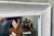 Made Goods Made Goods Modern Textured White Resin Thiago Wall Mirror For Sale - Image 4 of 6