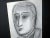 Original Henri Matisse Lithograph. 1944. Size : 25x32,cm. Frame Size: 19 3/4 x 23in. Titled Portrait d'Appolinaire....