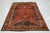 Red Allover Designed Persian Shiraz Wool Rug in Red For Sale - Image 8 of 9