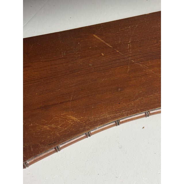 Antique Side Table in Faux Bamboo, 1900 For Sale - Image 15 of 18