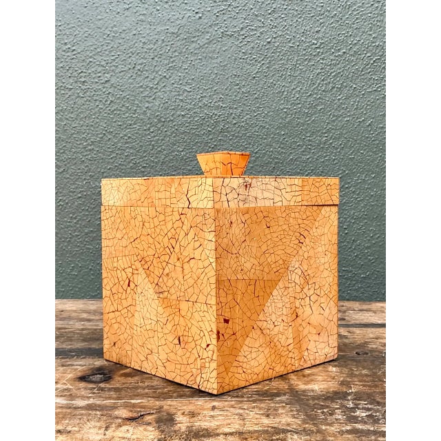 Late 20th Century Vintage Coconut Shell Ice Bucket For Sale - Image 5 of 12