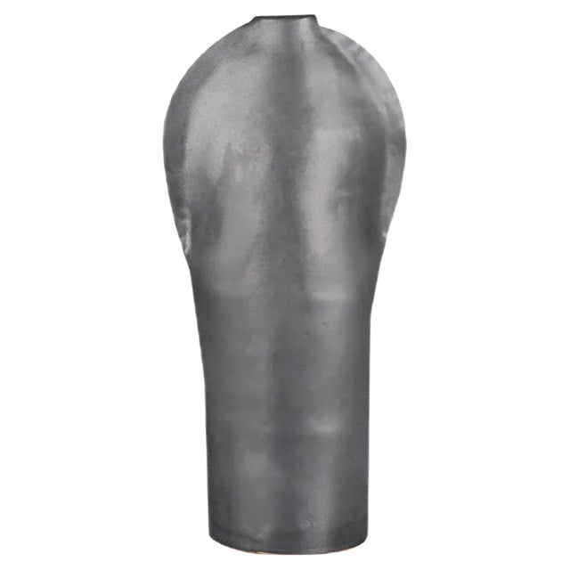 Mamy Vase in Grey Ceramic from VGnewtrend For Sale